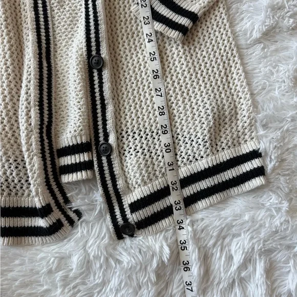 American Eagle Outfitters Open Knit Long Cardigan - Picture 4 of 10